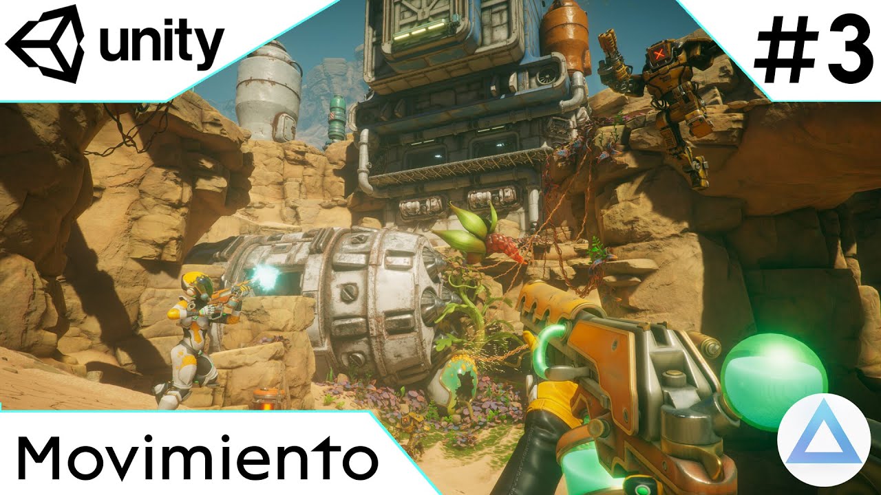 CREA un VIDEOJUEGO de DISPAROS en Unity Tutorial🔫/Movimiento Personaje/3-Capitulo