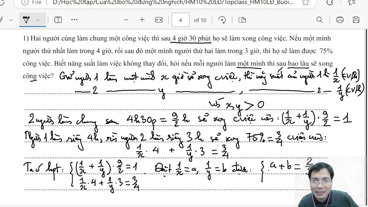 Lớp 9: Chữa đề 2