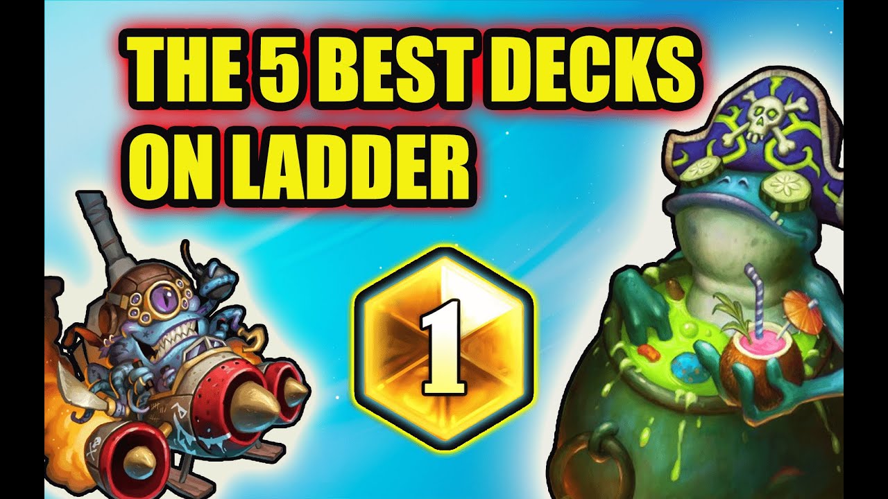 The 5 BEST decks on ladder after the patch! - Perils in Paradise Hearthstone meta