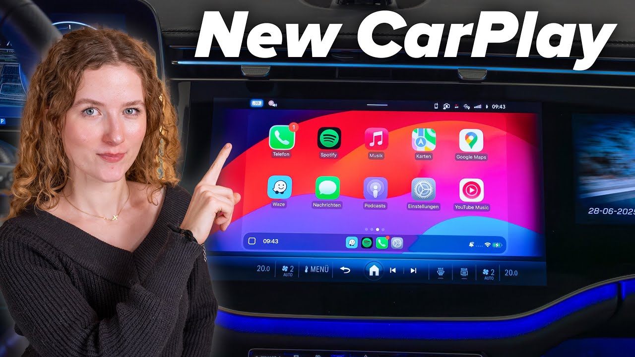 Новое обновление Apple CarPlay уже здесь — вот как выглядит новый дизайн! iOS 26