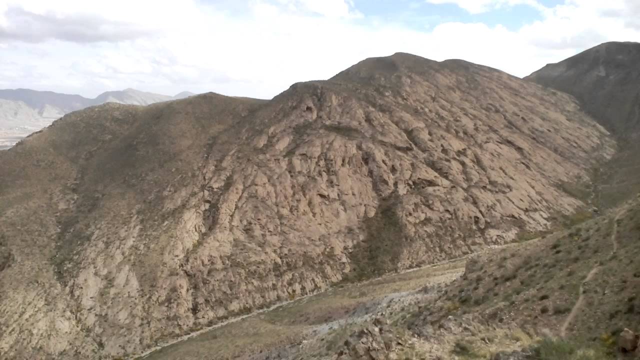 Valley of karkhsaar and view of Quetta city from the top of mountain