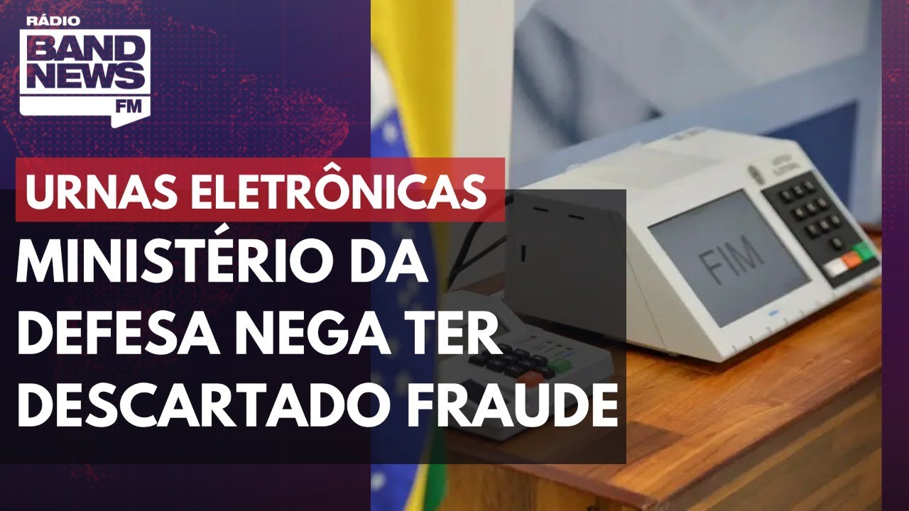 Minist&eacute;rio da Defesa nega ter descartado fraude nas urnas
