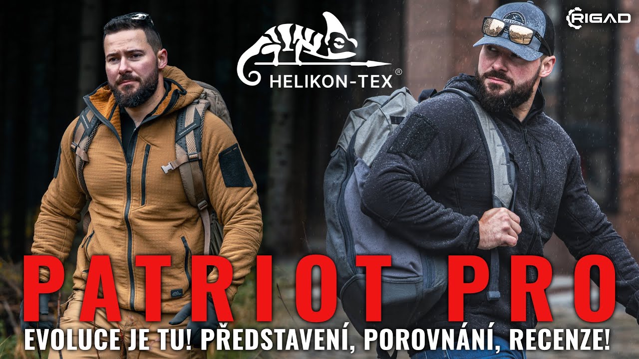 TOHLE TI NESMÍ UNIKNOUT! Helikon-Tex Patriot PRO! Evoluce je tu! Recenze RIGAD!