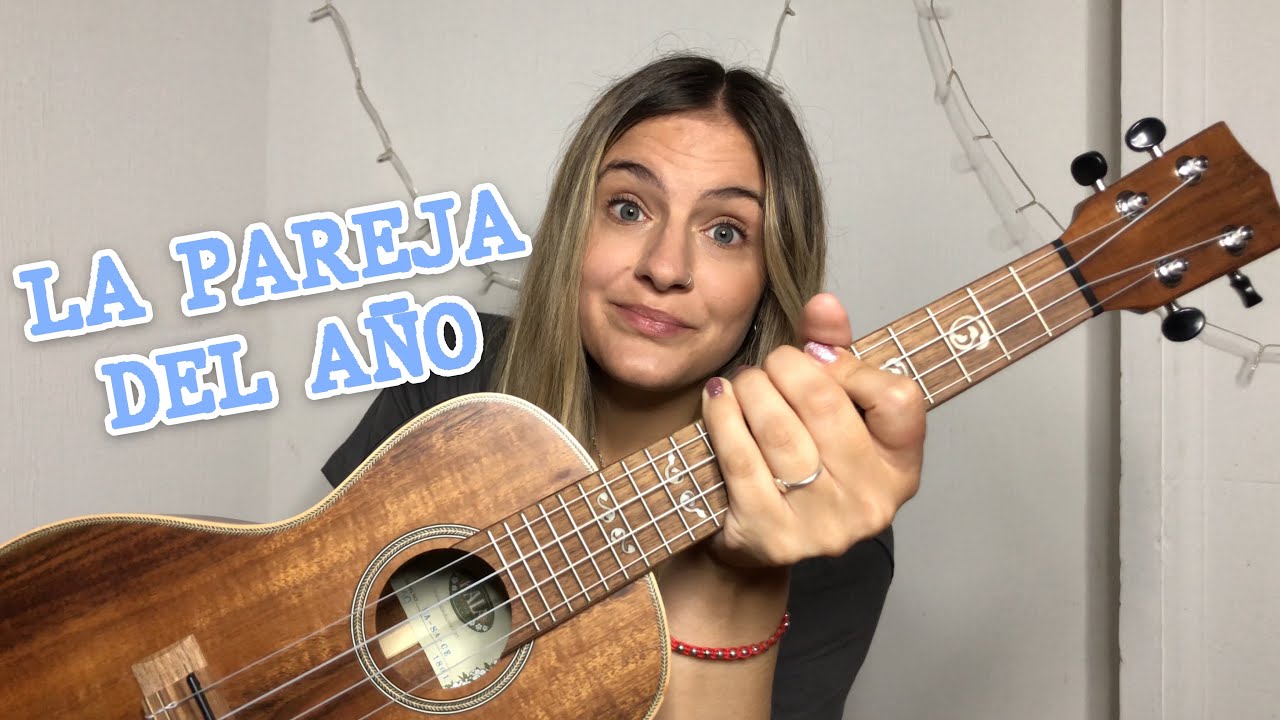 La pareja del año - Sebastian Yatra, Myke Towers | Mica Amatti Ukelele Cover