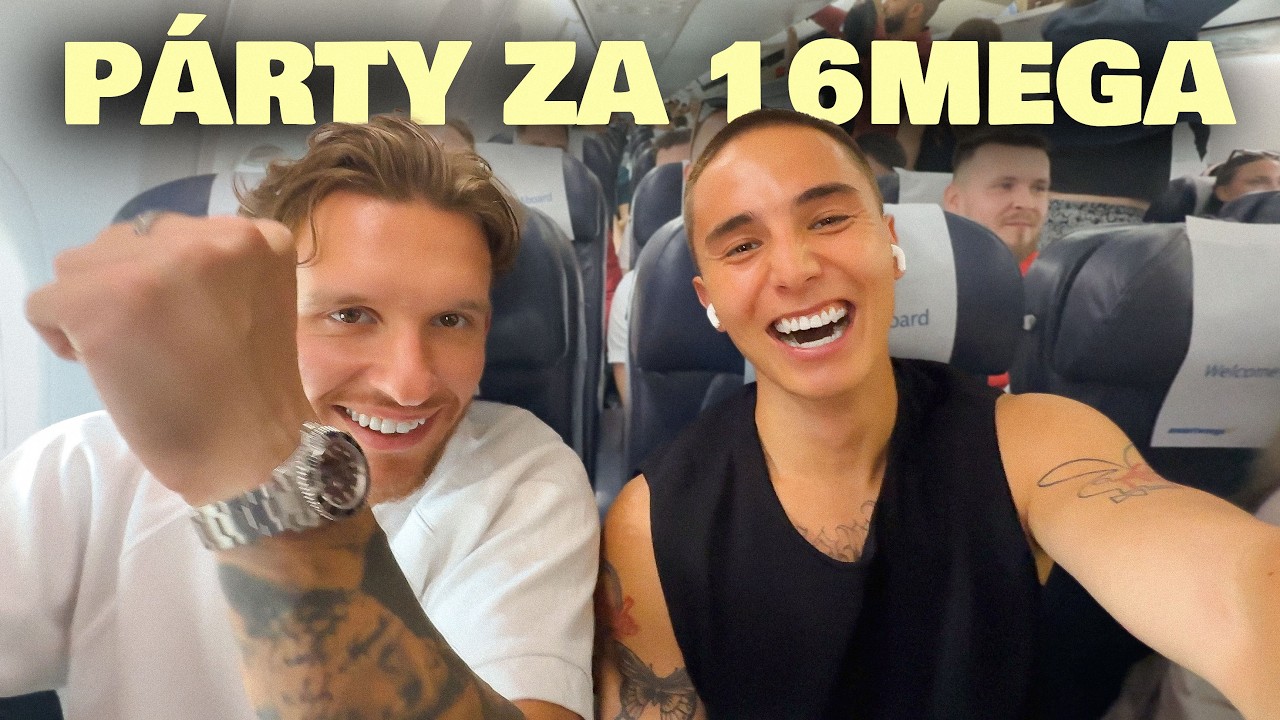 LETĚLI JSME NA PÁRTY DO ŘECKA ZA 16.000.000 KČ