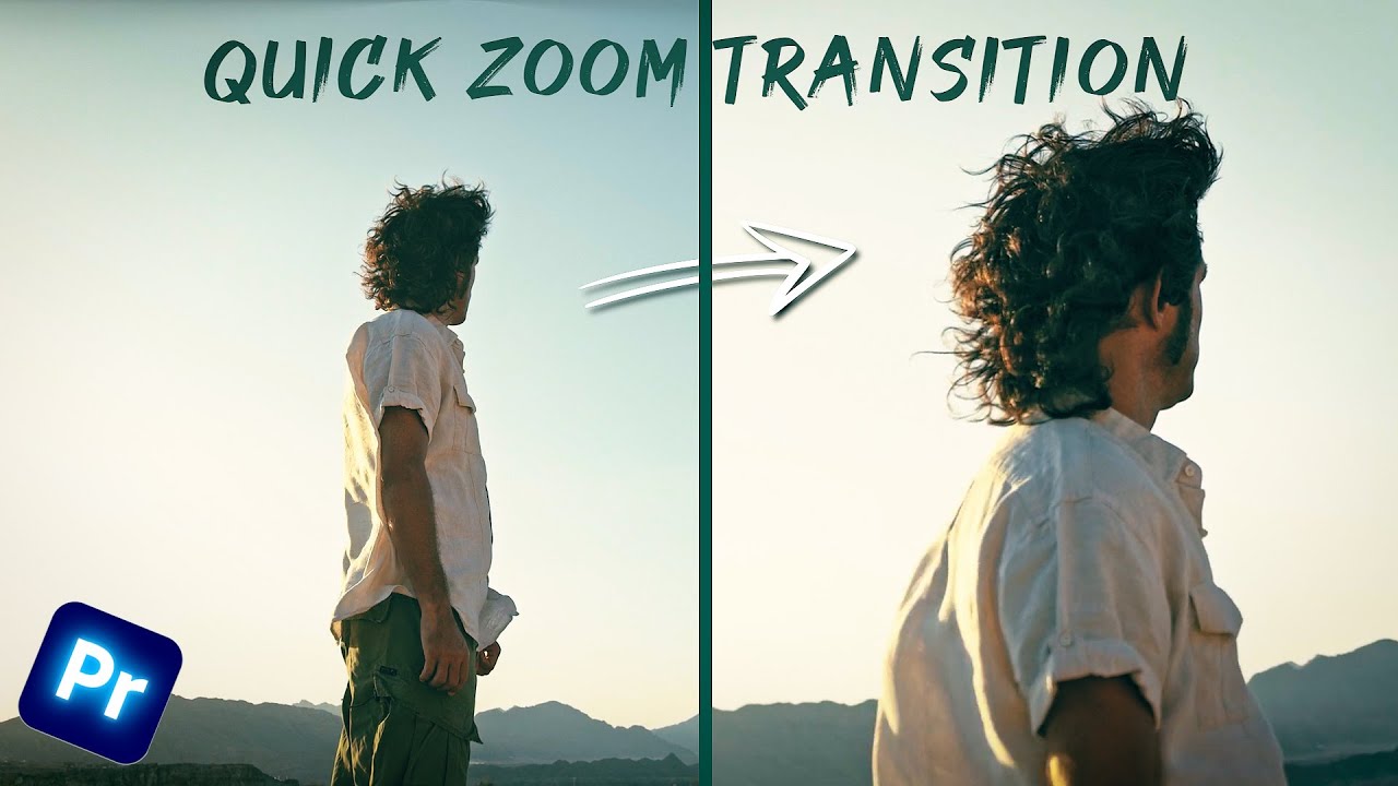 Quick Zoom Transition in Adobe Premiere Pro Hindi | Premiere Pro Easy Transitions