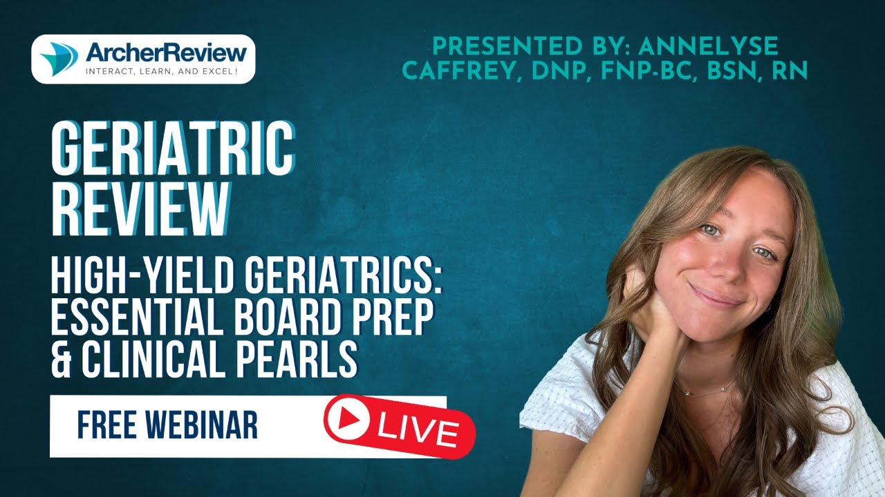 Geriatric Review: Essential Board Prep & Clinical Pearls