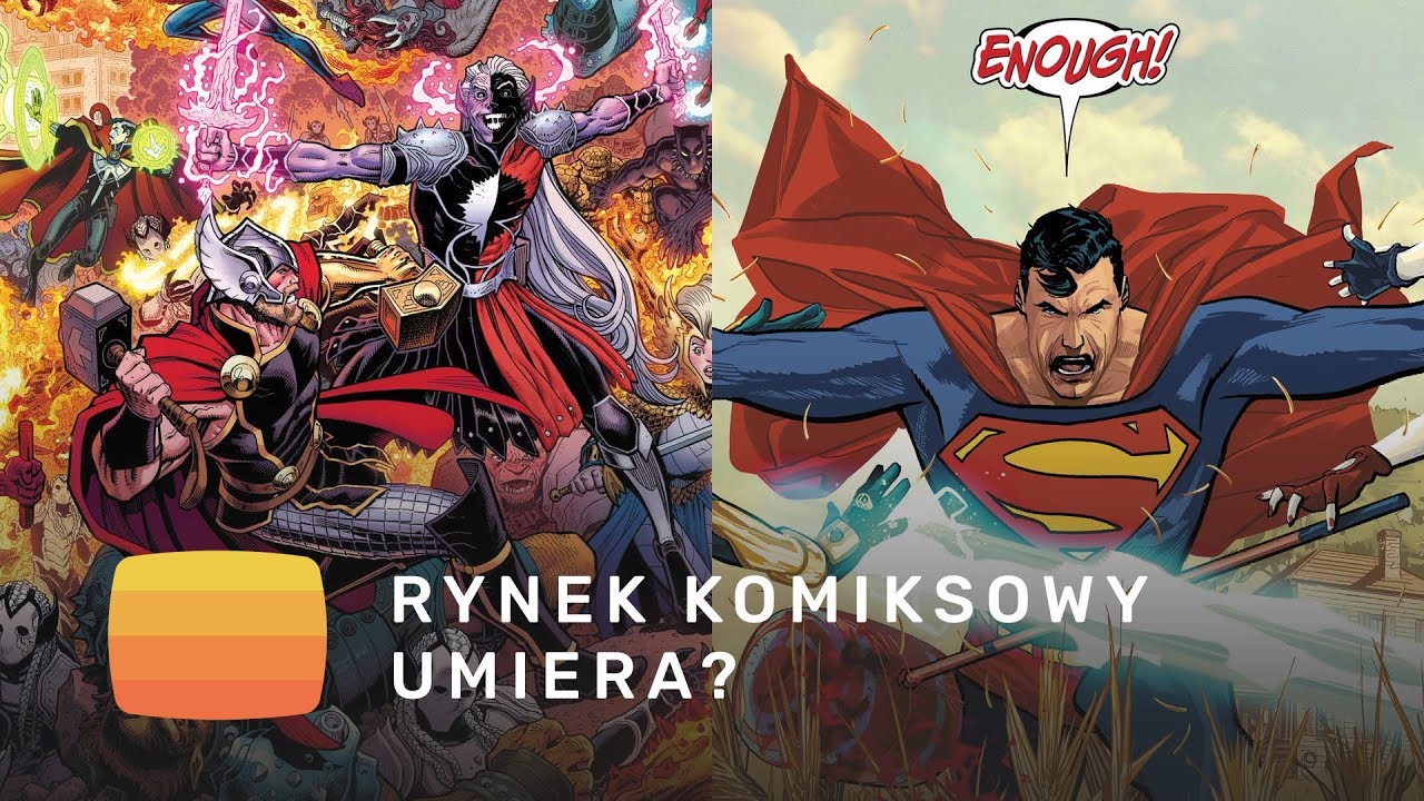 Jak Marvel i DC nie ratują podupadającego rynku komiksowego