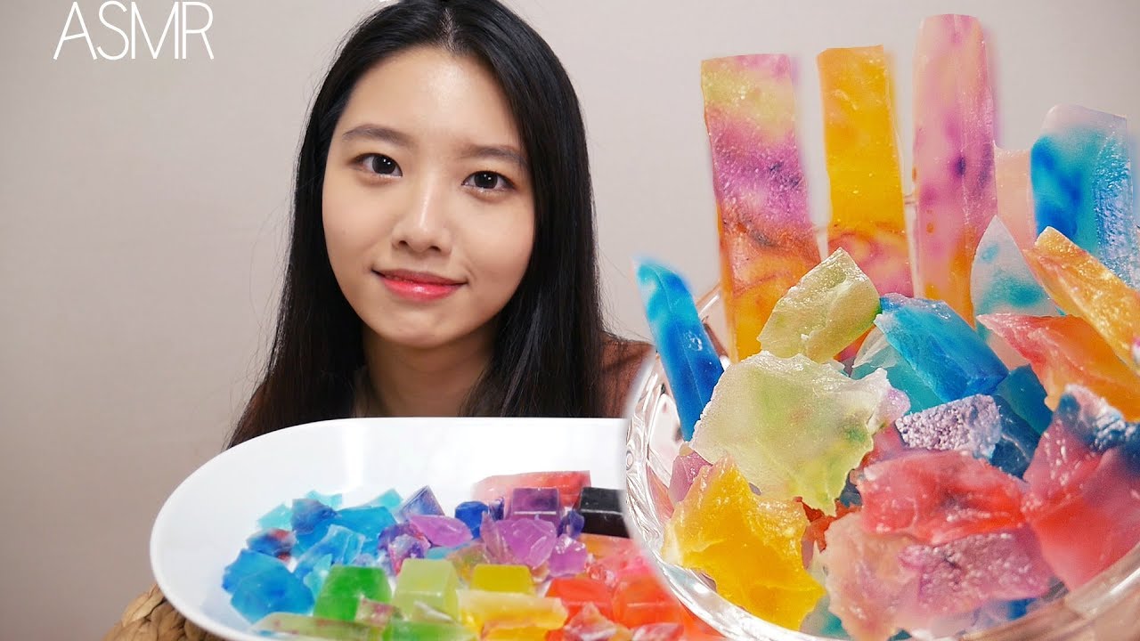драгоценный камень Звук еды[Suna ASMR]kohakooto(jelly)