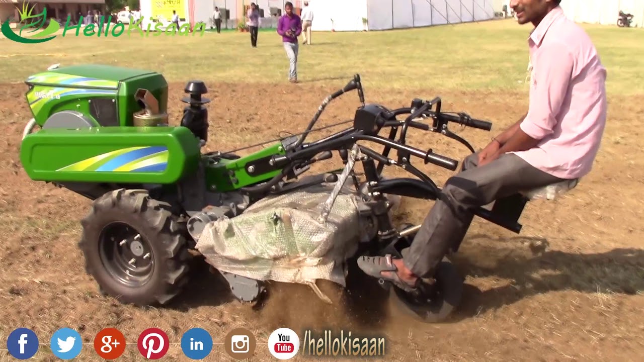 छोटे किसानो के लिए वरदान है यह मशीन || Power Tiller Review || Power Cultivator || मेगा टी ट्रैक्टर