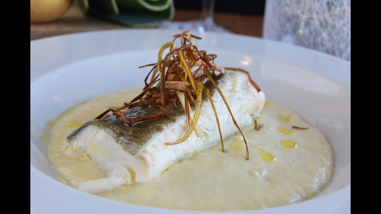👌BACALAO CON CREMA DE PUERROS