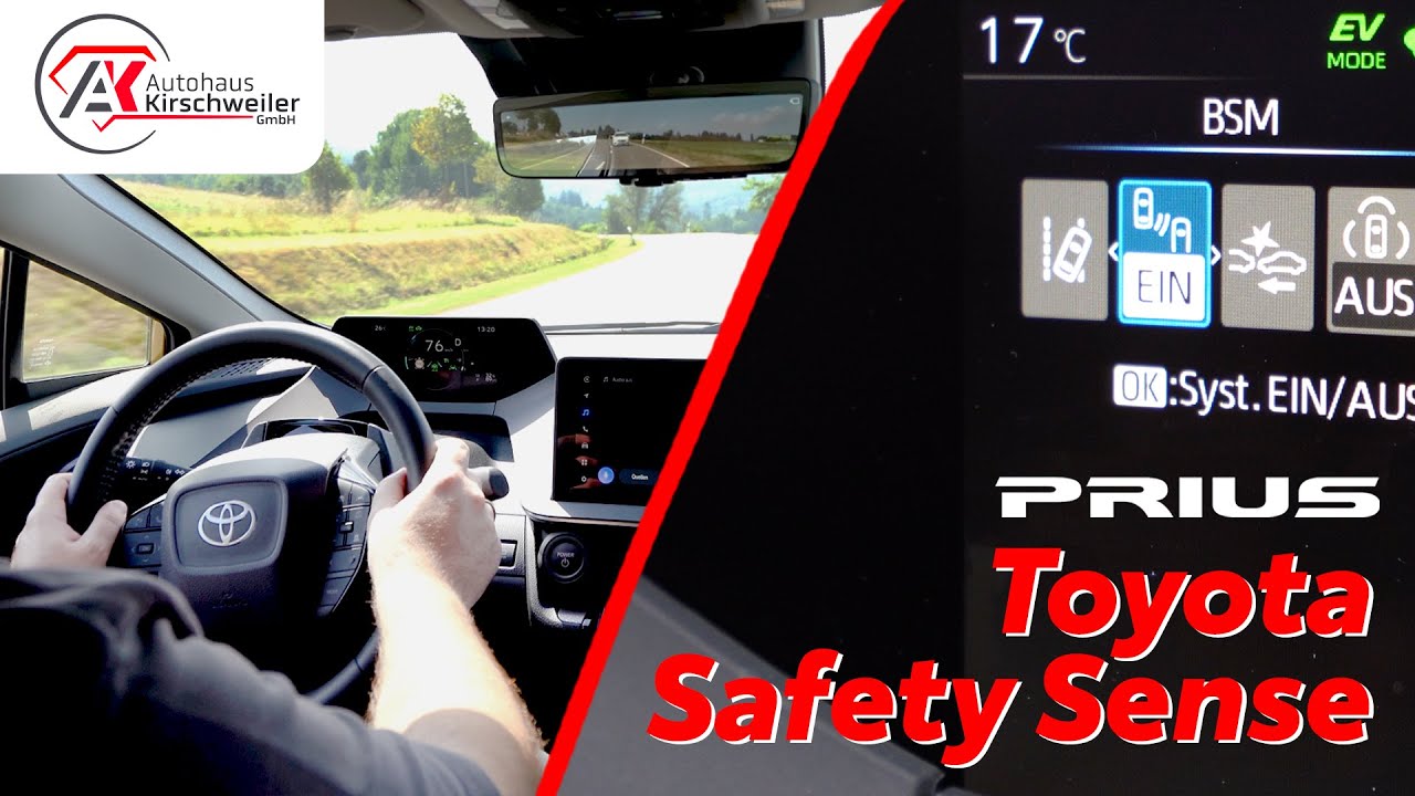 👍🏻 Toyota Safety Sense – Assistenzsysteme im Toyota Prius | Autohaus Kirschweiler