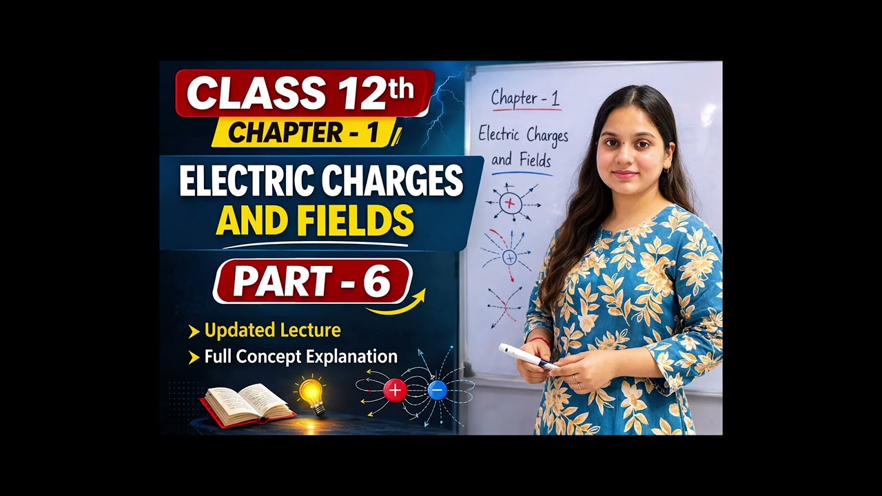 Electric  charges and field part -6