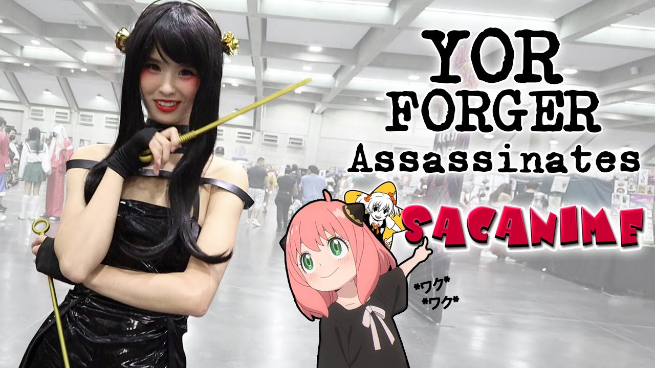 Yor Forger Assassinates SacAnime Summer 2022 ft. Lucky Lai
