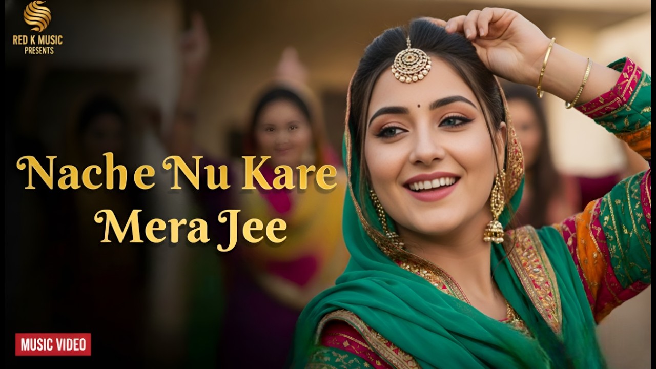 NACHNE NU KARE MERA JEE | SUKHIHACKER | KAMAL HEER | RED K MUSIC | LATEST NEW PUNJABI SONG 2025 |DJ💃