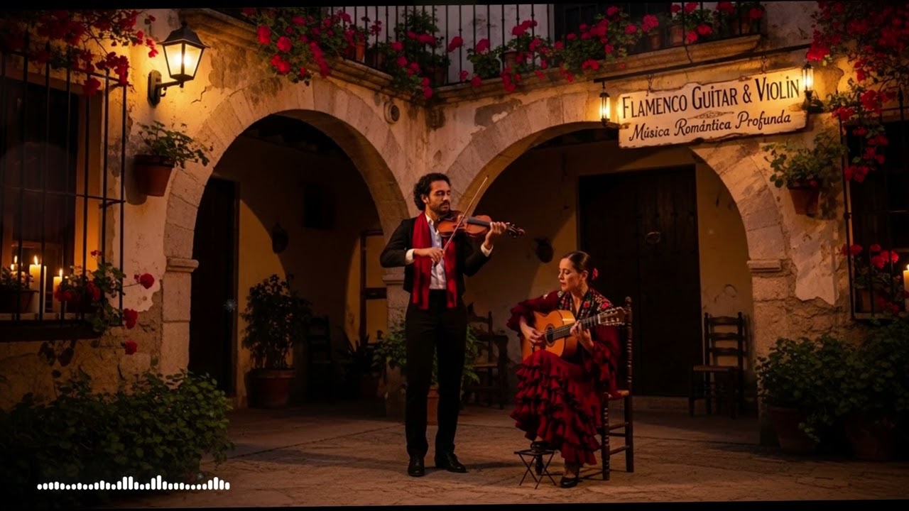 Boleros Instrumentales – Guitarra & Violín Para Relajación y Paz
