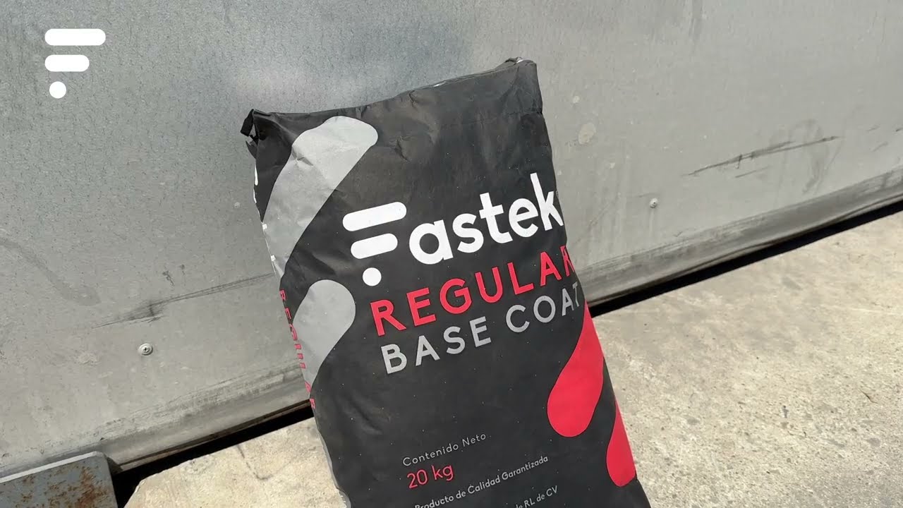 ¿Cómo emplastar paredes y superficies? Con Base Coat Regular de Fastek💪