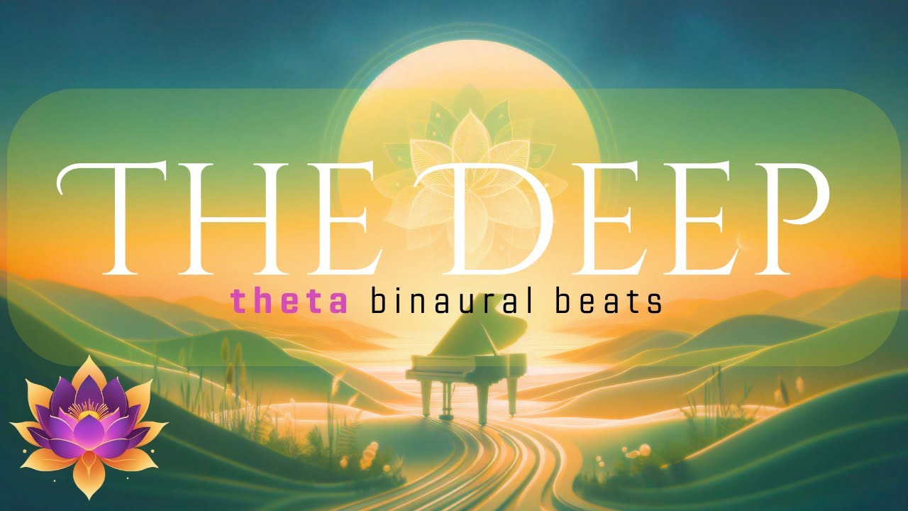 Unlock Your Mind: Theta Binaural Beats with Piano