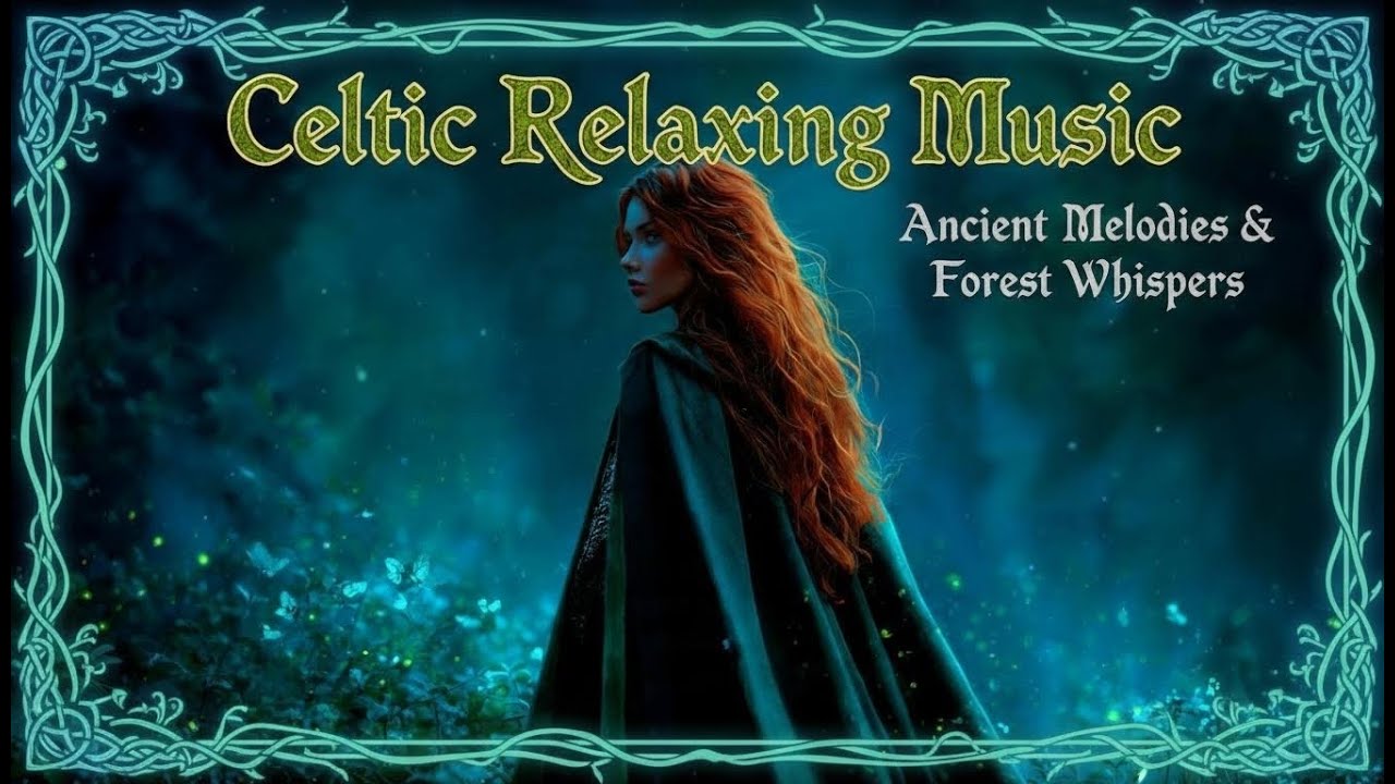 Celtic Starlight Lullaby | Irish Harp & Female Vocals for Stress Relief