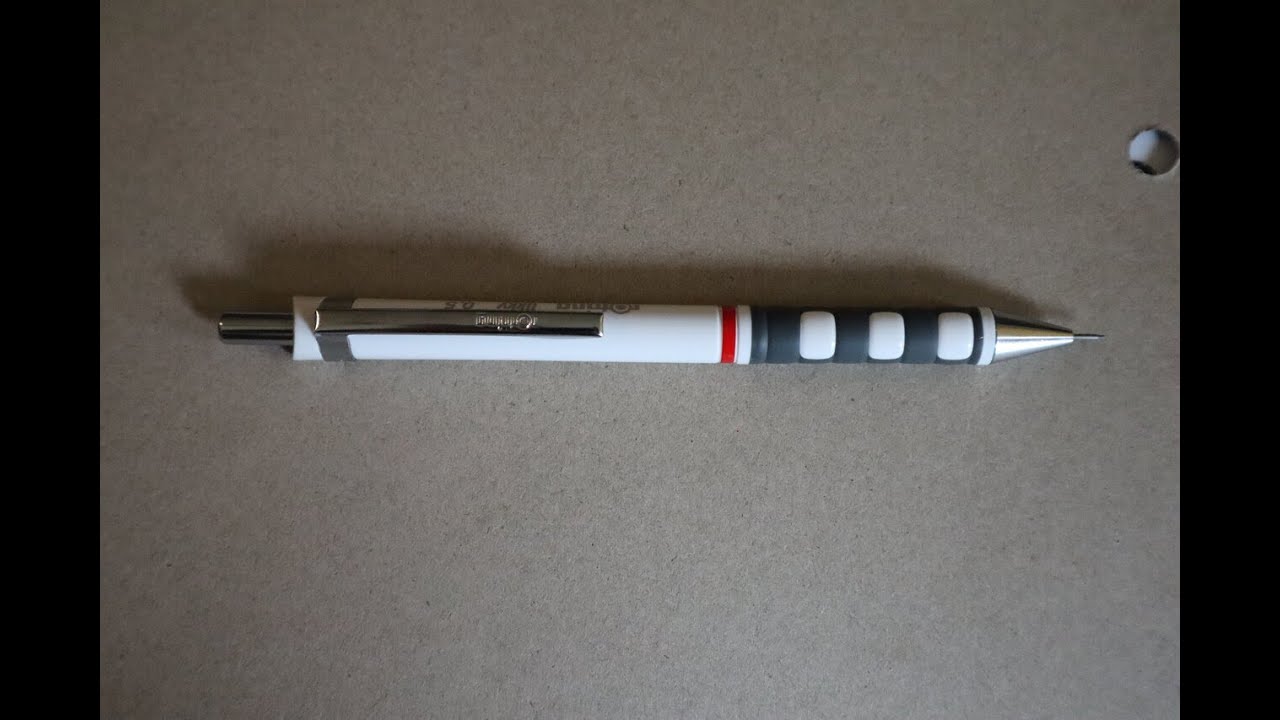 Rotring Tikky Mechanical Pencil Review Writing Samples & Specs #edc #mechanicalpencil
