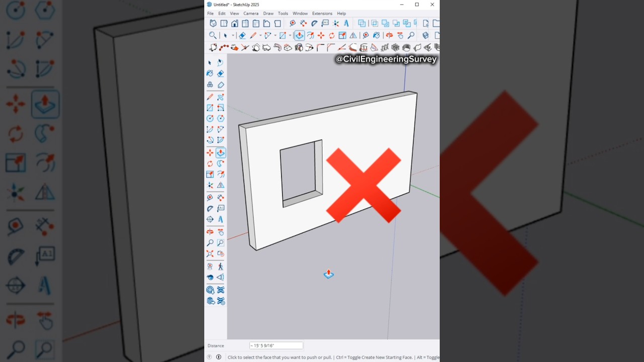 Create Auto Wall Openings in SketchUp with 1001bit Plugin 🔧 Fast & Easy!