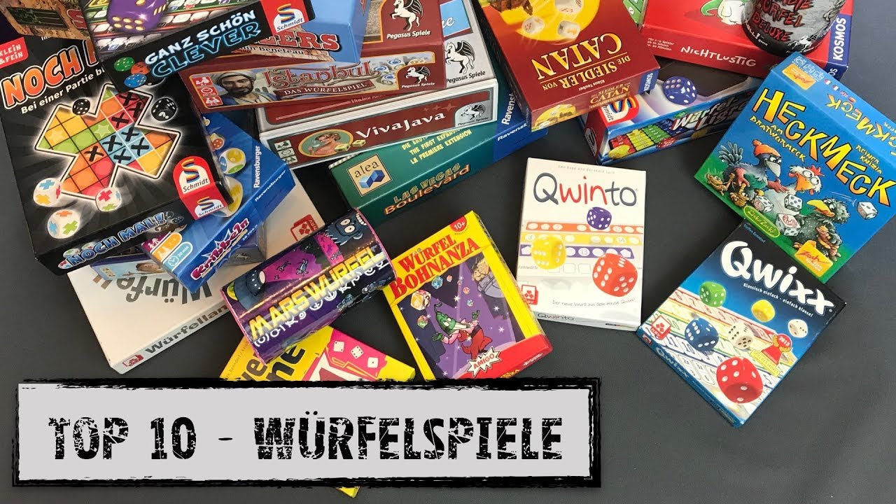 #Top 10 - Würfelspiele
