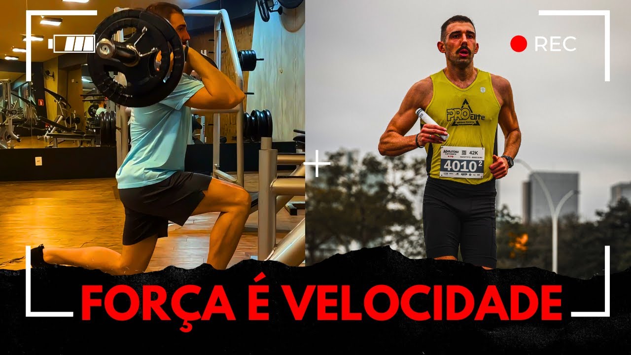 Treino de FORTALECIMENTO completo para a CORRIDA | VLOG