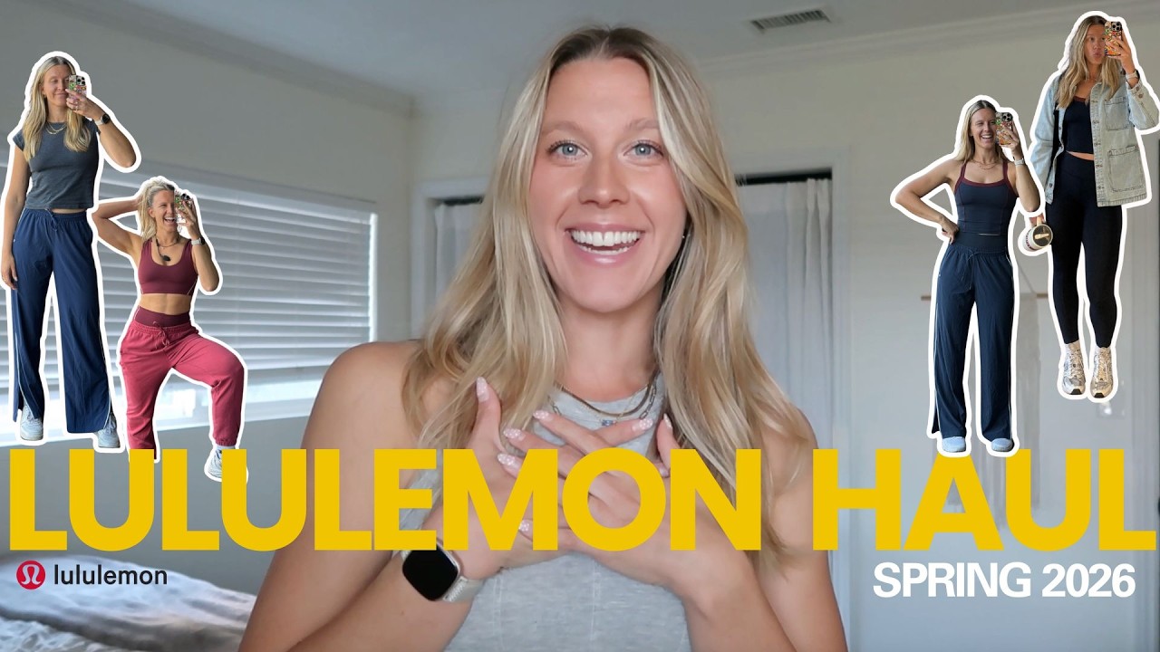 *НОВИНКА* Покупки в Lululemon | Весна 2026 | брюки Align, находки из аутлета и Sport Spice