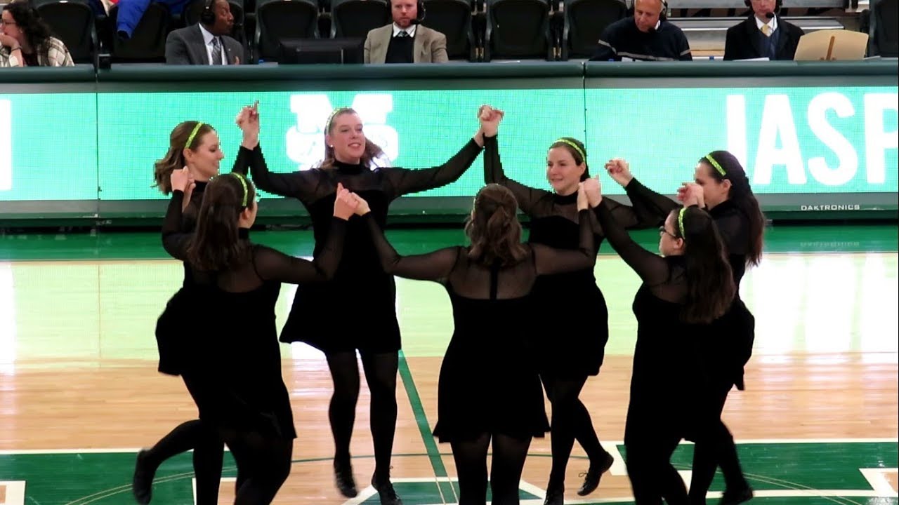 The New York Studio of Irish Step Dance Performs at Manhattan Basketball Game - Jan 31, 2019