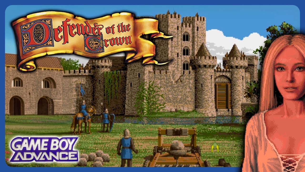 Is this the hardest GBA game? Defender of the Crown - Game Boy Advance   2002 - Strategy Retro Game