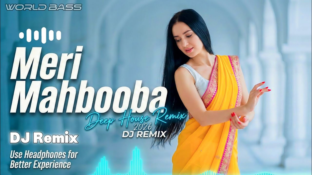 World Bass - Meri Mahbooba ( Hindi Remastered Mx) | Techno Beat Remix House Mix | H N Y Special