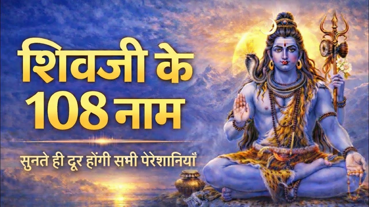 शिव के 108 नाम | shiv ji ke 108 naam |108 Names of Lord Shiva | शिवजी के 108 नाम