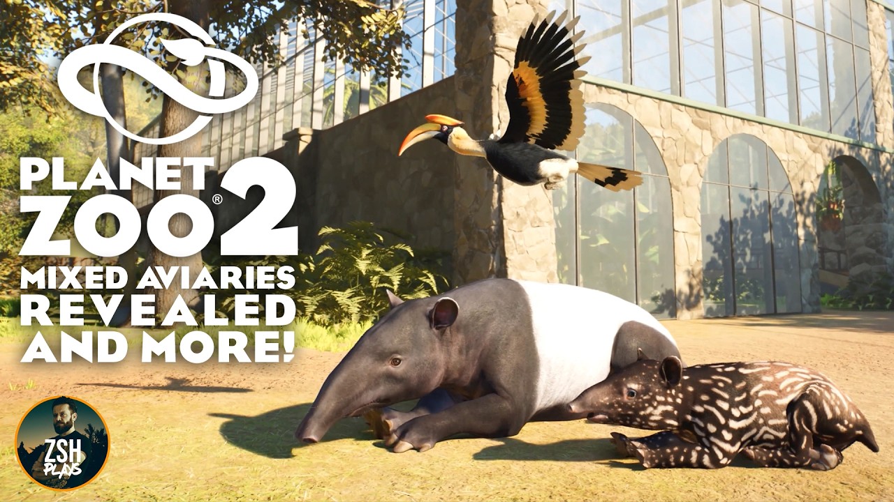 Planet Zoo 2 has EGGS, Nests, Mixed Aviaries & More!