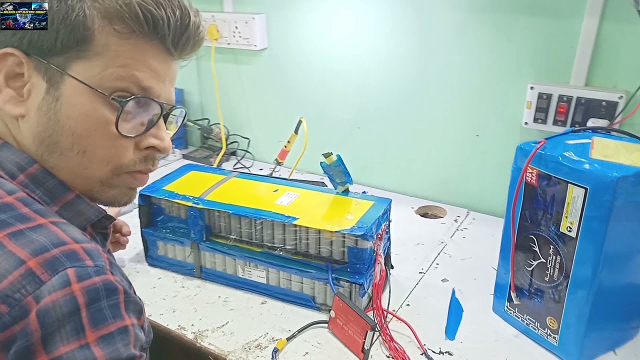 ILLICIUM MOTORS Lithium ion and phosphate Battery Making workshop and production house E-cycle kit.