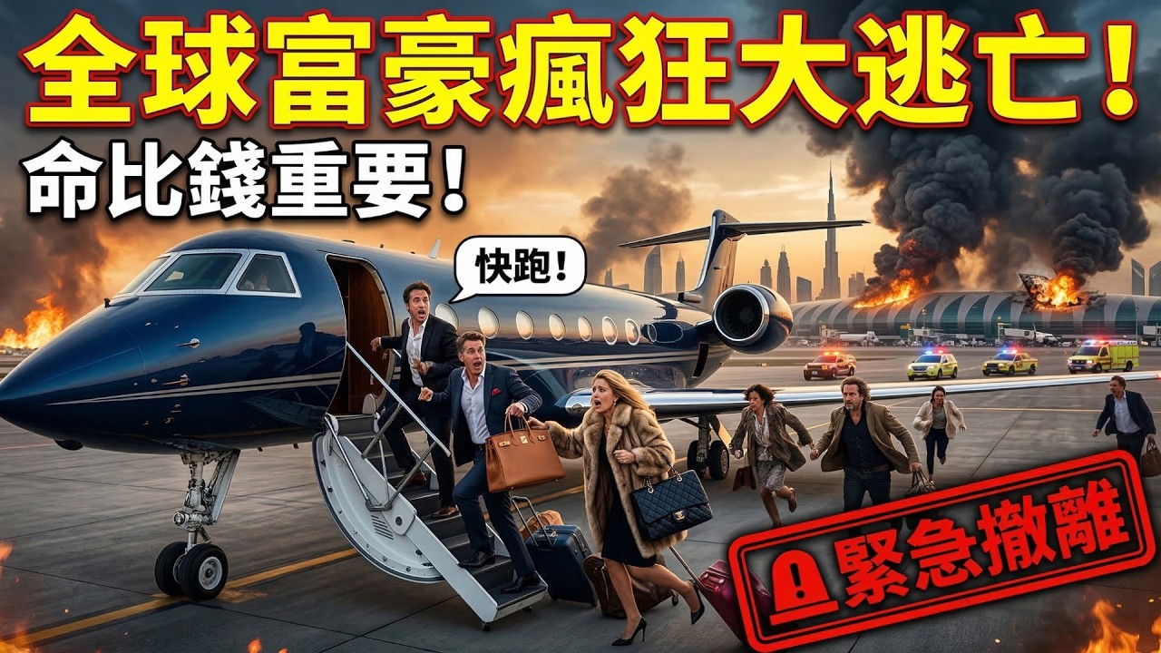 迪拜崩盤！兩週蒸發萬億財富，富人天堂變地獄？揭秘房產泡沫破裂真相！🔥