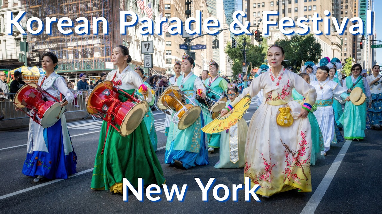 Korean Festival and Parade 2026 New York City | 4K