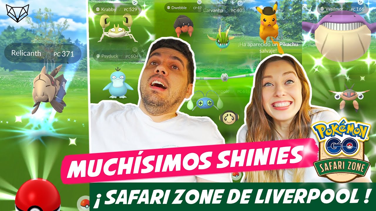 ✨ ¡NUESTRO PRIMER SAFARI ZONE Y ES UNA AUTÉNTICA LOCURA DE SHINIES! Pokémon GO [Neludia]