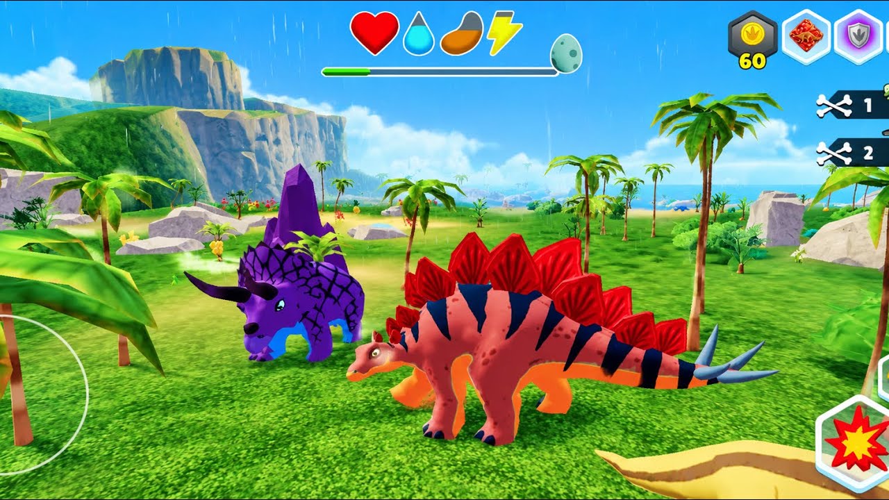 Best Dino Gamer - Dino Simulator: From Egg to Adult Kentrosaurus + Raising Baby Dinosaurs! 🥚🦖 #trex