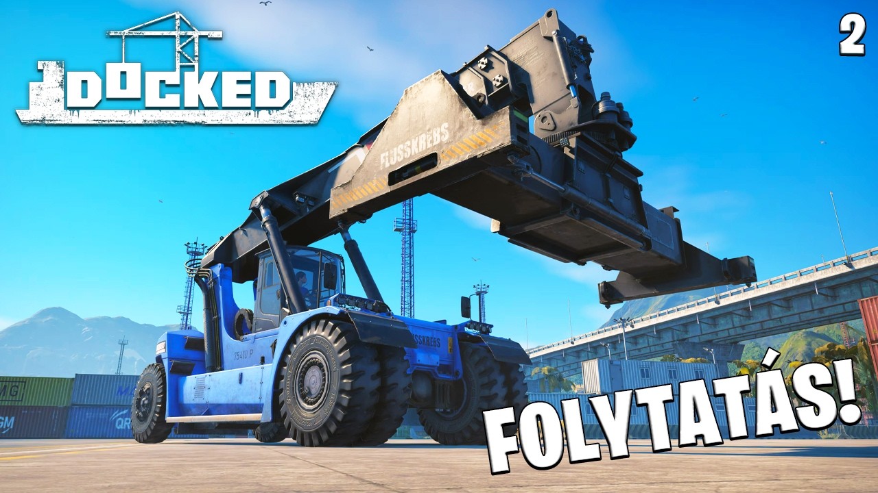 Docked LIVE #2 - Kikötőépítés és logisztikai fejlesztések!