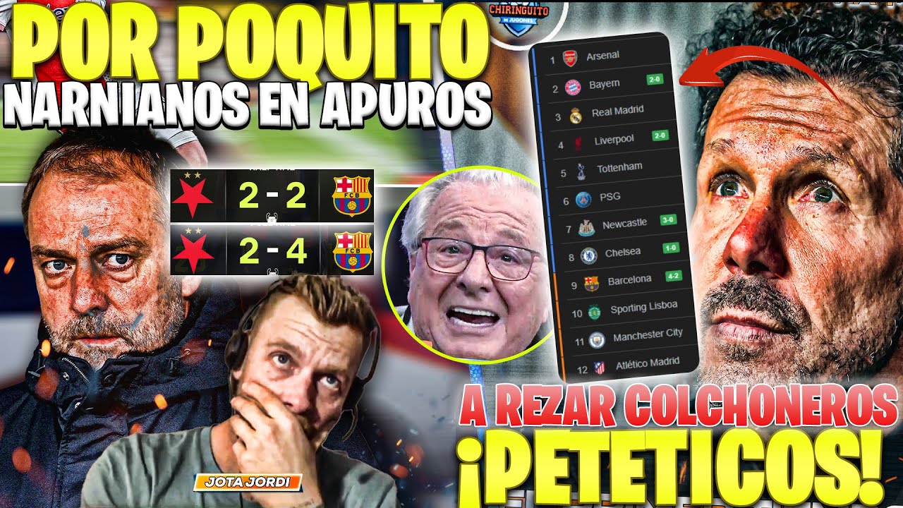 BARCA Y ATLETICO SE ASUSTAN EN CHAMPIONS A REZARLE A LA UEFA 😂 ¡ESTO ES DEFENDER A VINI! DALESSANDRO
