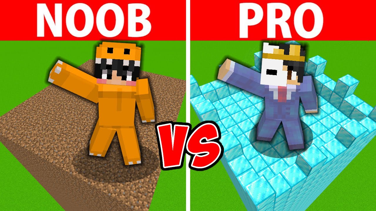 Minecraft NOOB vs PRO: SAFEST SECURITY TOWER BUILD CHALLENGE