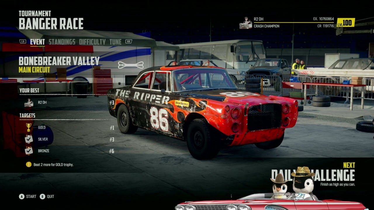 Can R2 DH win a Tournament Race in #wreckfest ?  #epic #funny  !