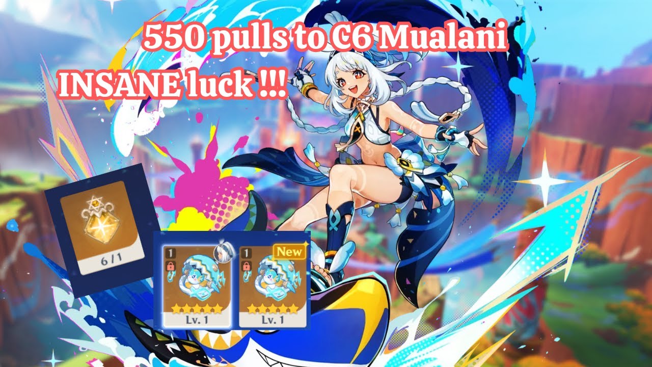 MUALANI C6 INSANE LUCKY PULLS 550 !!!