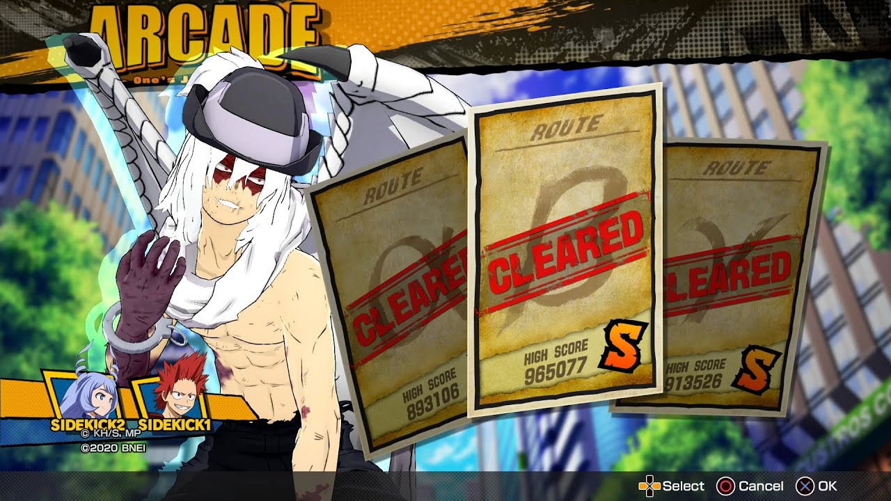 MY HERO ONE'S JUSTICE 2 - ARCADE MODE/BETA ROUTE (SHIGARAKI)