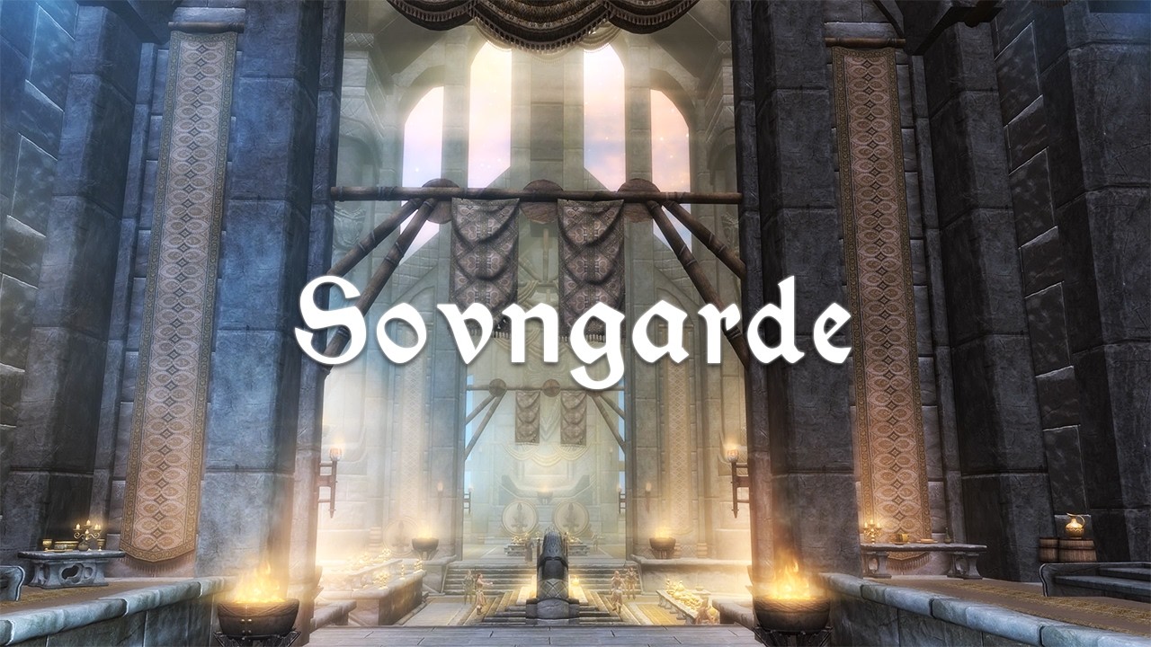 You Are at an Afterlife Party in Sovngarde | Skyrim Music and Ambience
