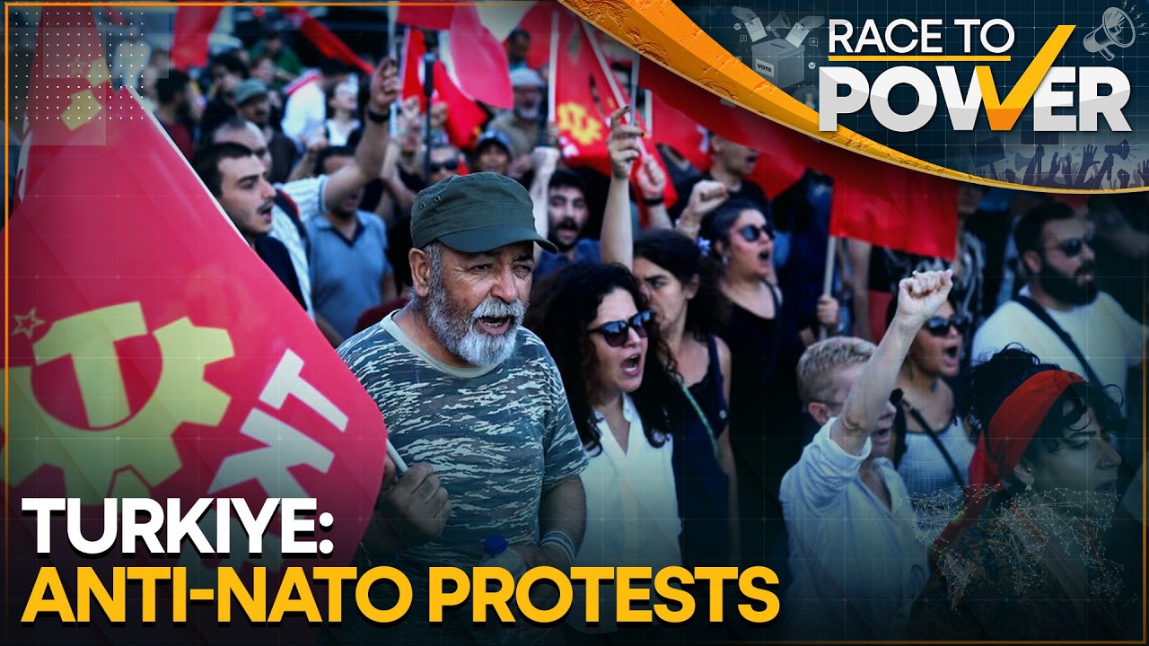 Communist Party Of Turkiye Holds Anti-Nato Protests In Ankara And Istanbul | Race To Power
