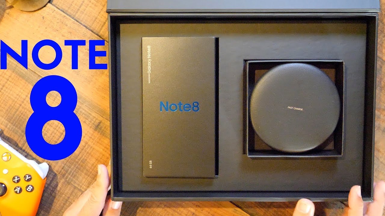 Samsung Galaxy Note 8 Unboxing
