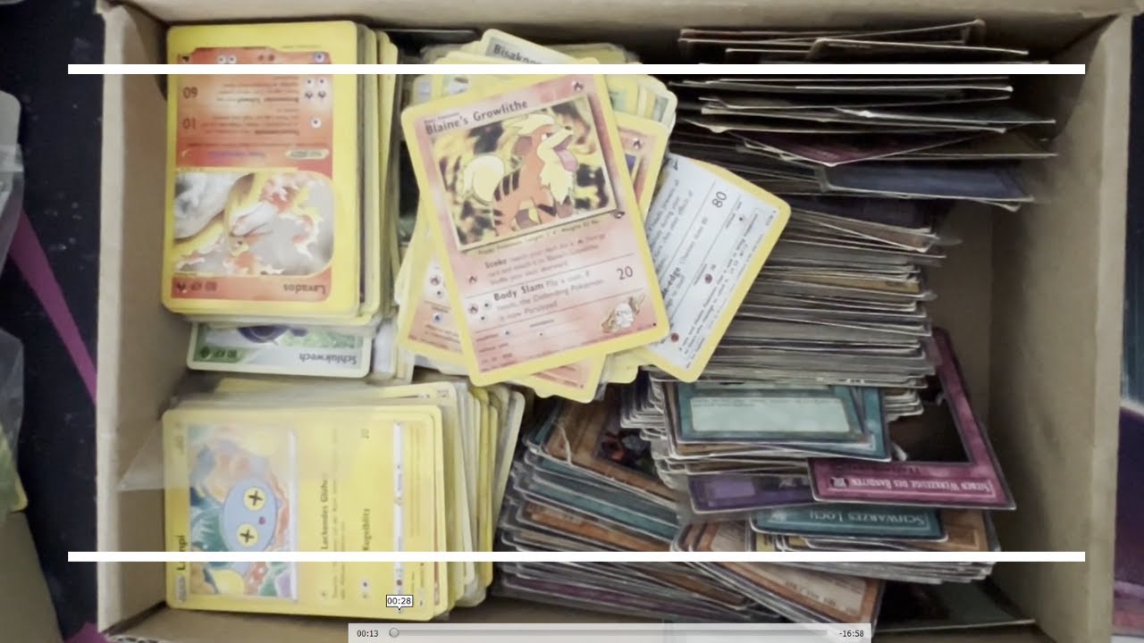 Pokemon Vintage Karten Box blind  auf dem Flohmarkt für __€ gekauft! Hat es sich gelohnt ???