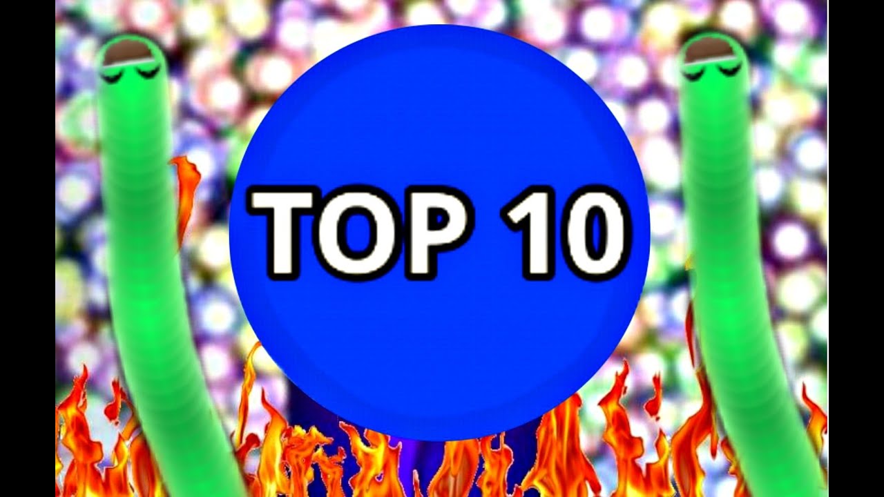 SLITHER.IO - TOP 10 BEST PLAYERS 2016 - PART2