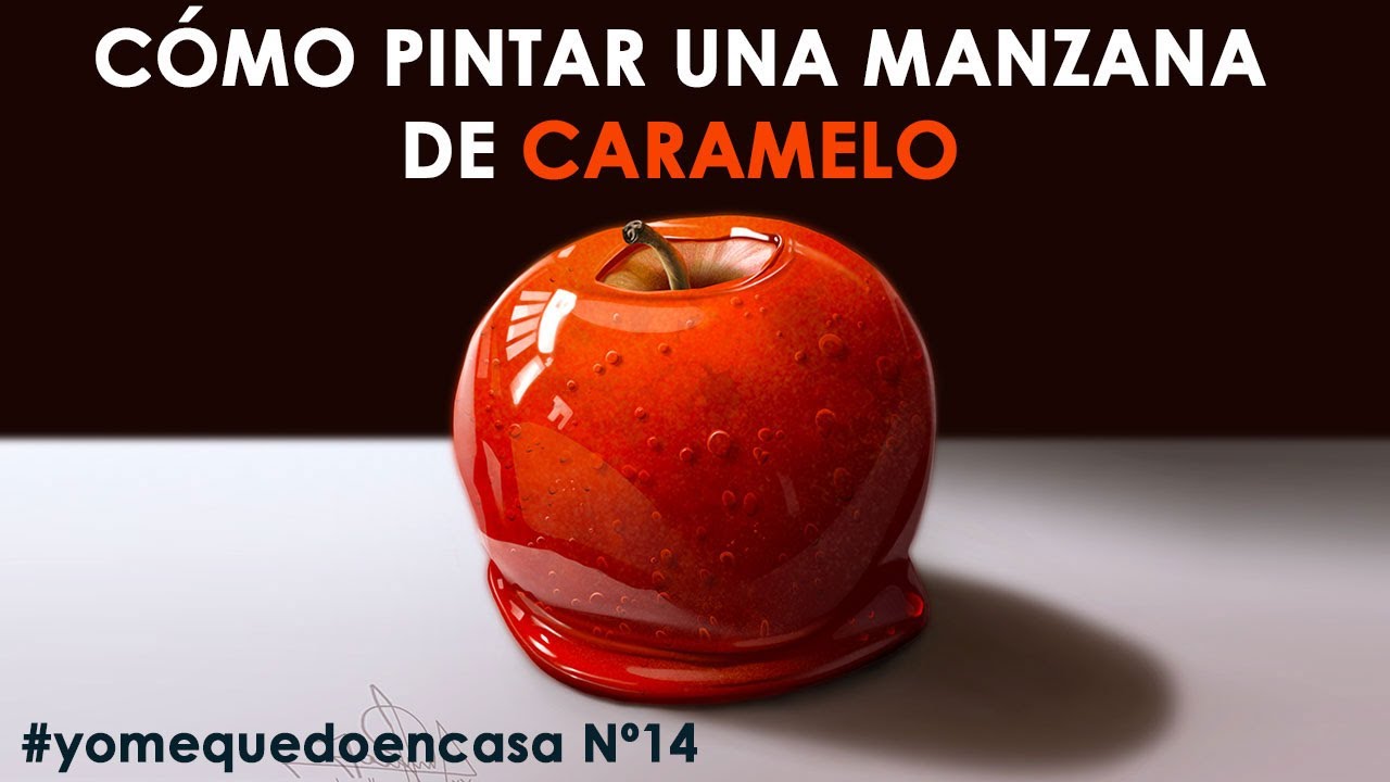 Cómo pintar una manzana de caramelo (y algo más...)